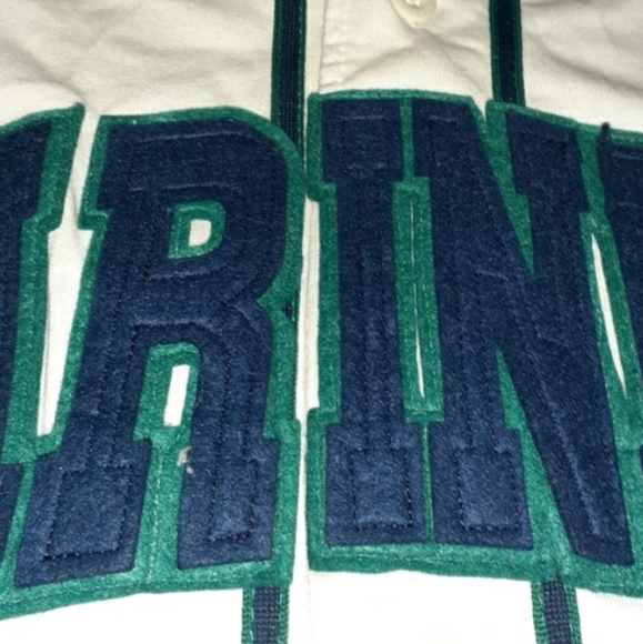 90s Starter Seattle Mariners Vintage Baseball Jersey - Picture 3 of 7